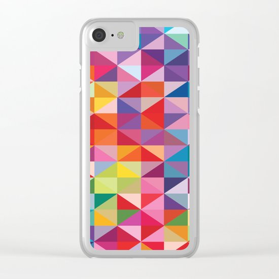 Geometric World No. 1 Clear iPhone Case