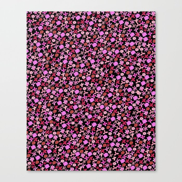 Ditsy floral Canvas Print