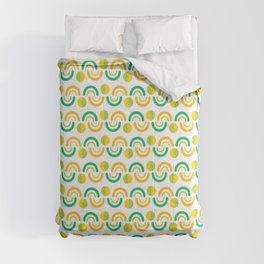 Circle Abstract Art Comforter