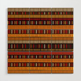Stiped african background Wood Wall Art