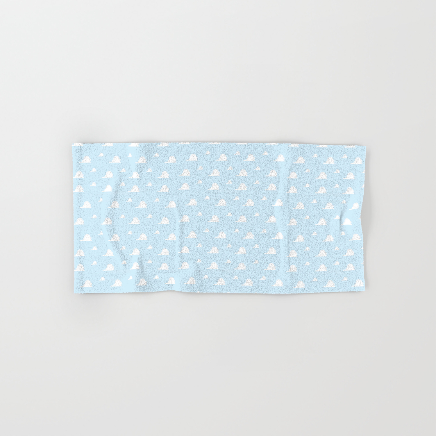Andy S Room Wallpaper Hand Bath Towel By Alphalilo Society6