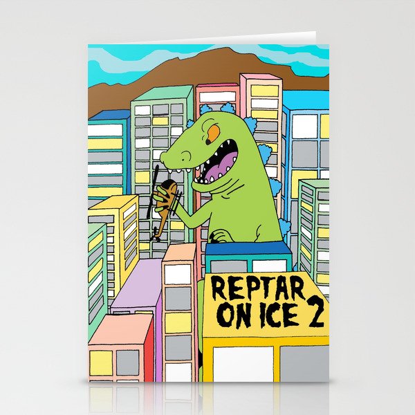 REPTAR ON ICE 2 Stationery Cards