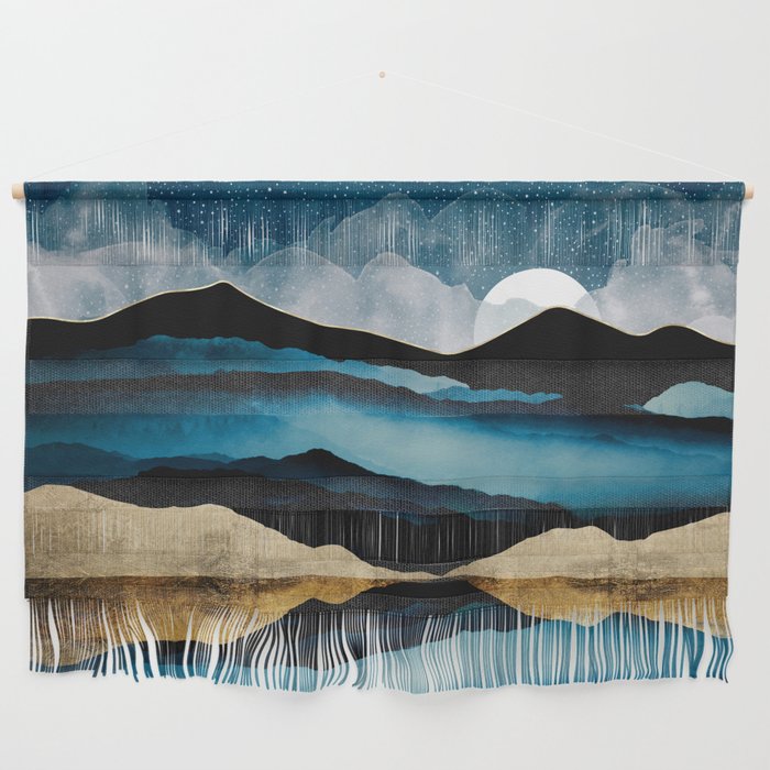 Midnight Mountain Wall Hanging