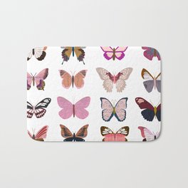 butterfly bath mat