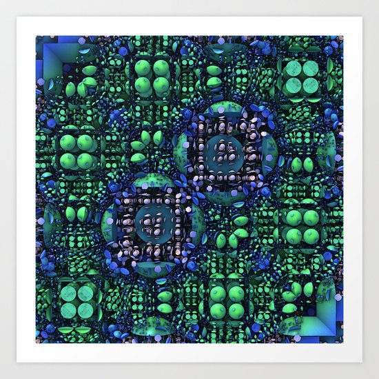 Spring Arrives on the Motherboard Art Print