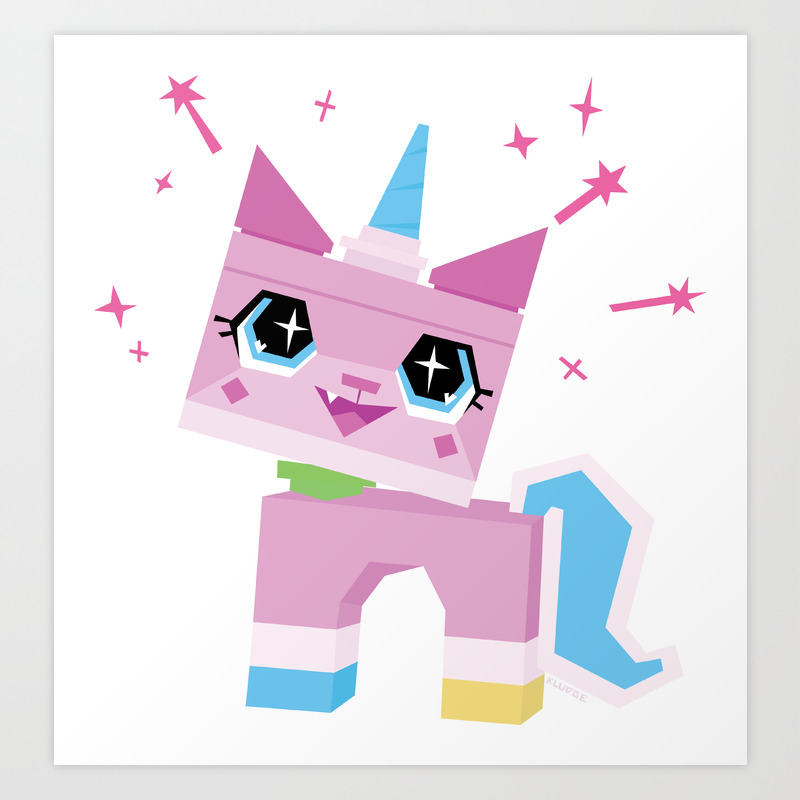 Unikitty Art Print By Kludge Society6