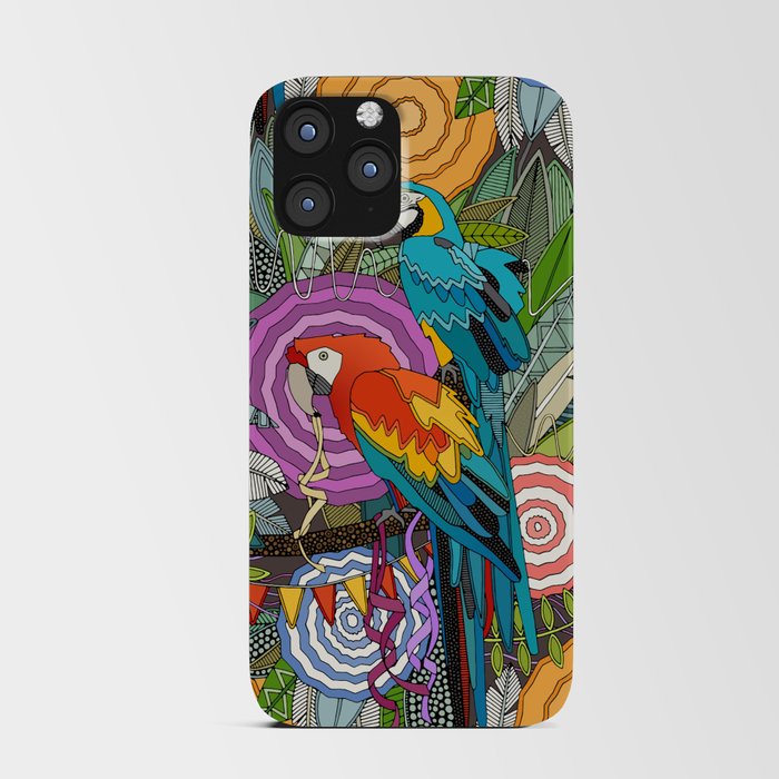 party parrots iPhone Card Case