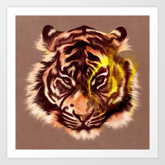 Tiger Art Print