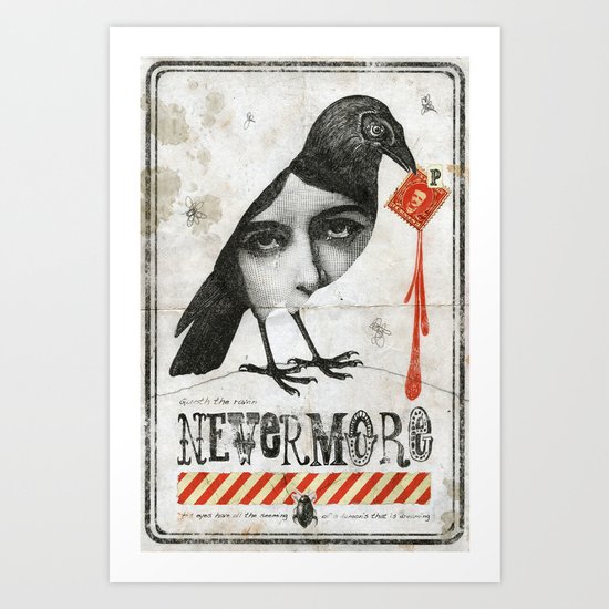 crow Art Print
