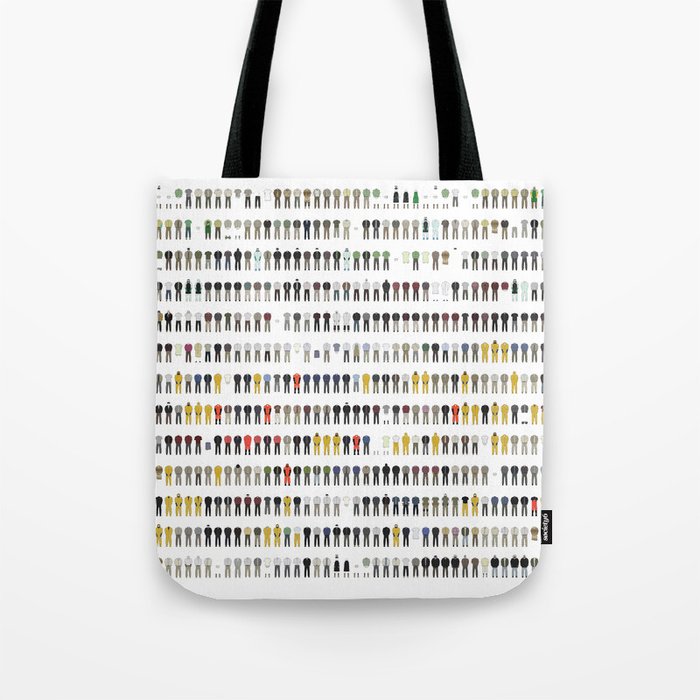 Walter White's Wardrobe - Complete Series Tote Bag