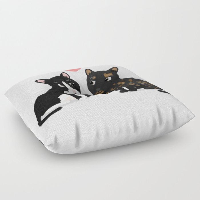 Custom Cats Floor Pillow By Cassandragibbons Society6