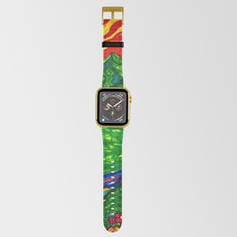 River By the Yellow House Apple Watch Band