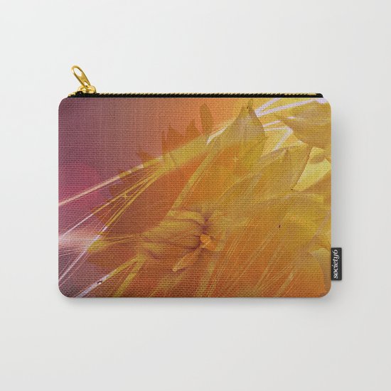 Sun Kissed Dahlia Carry-All Pouch
