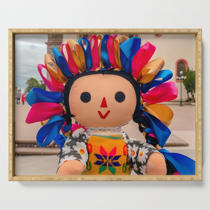 Mexican doll Serving Tray
