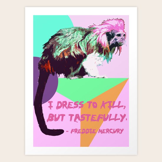 Dressed to Kill Art Print
