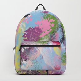 Aura  Backpack | Aerosol, Abstract, Painting, Digital, Watercolor, Acrylic, Ink, Pattern, Oil 