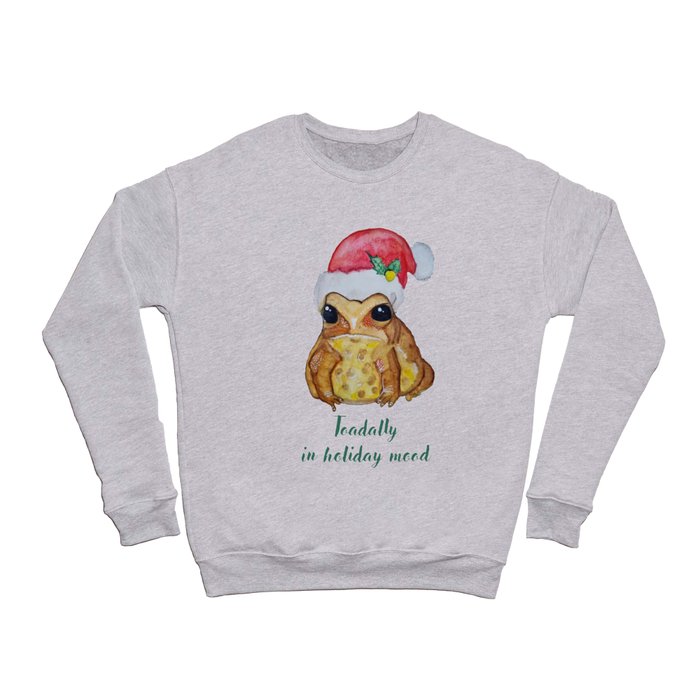 Christmas Frog Crewneck Sweatshirt