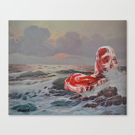 Point Steak Canvas Print