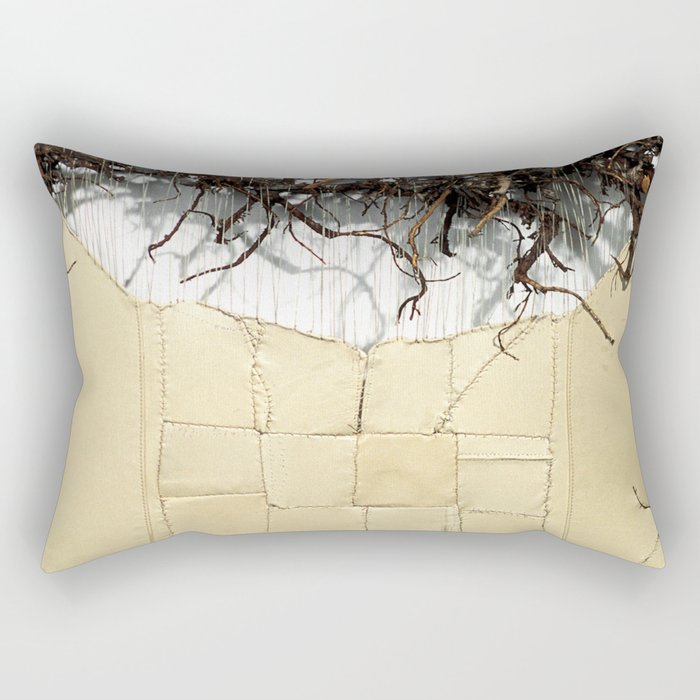 Vine & Leather Rectangular Pillow