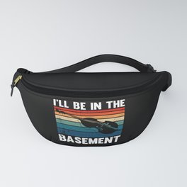 I'll Be In The Basement Double Bass Fanny Pack
