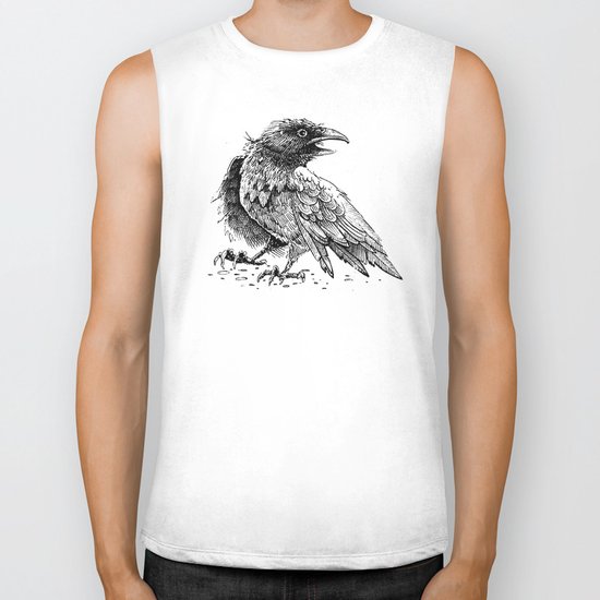 Raven / Crow Biker Tank