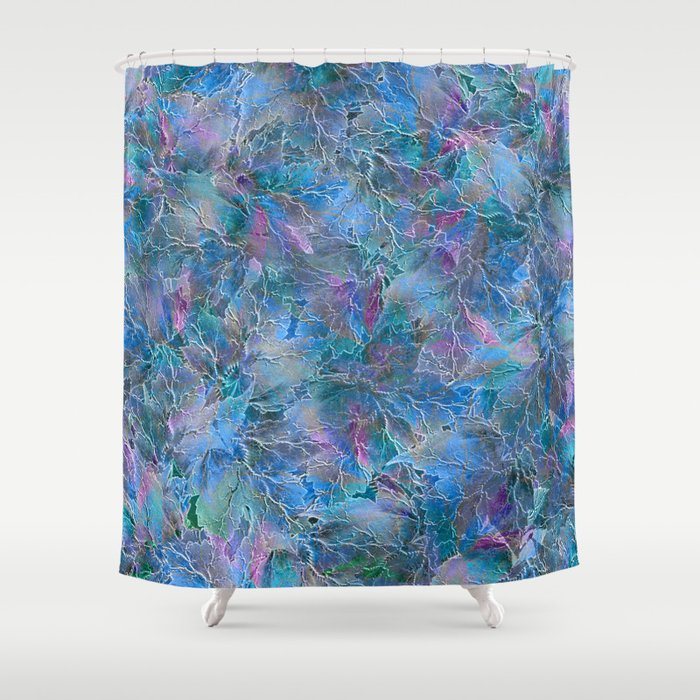 Frozen Leaves Shower Curtain By Klaraacel Society6