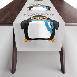 Penguins Make Me Happy Table Runner