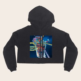 Brussels coffee takeaway (blue). Hoody