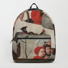 The Concert in the Egg by Hieronymus Bosch Backpack