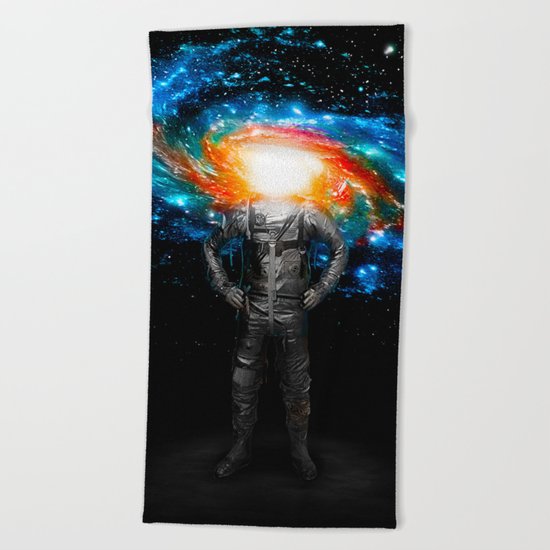 Mr. Galaxy Beach Towel