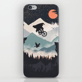 MTB Bear Rider iPhone Skin