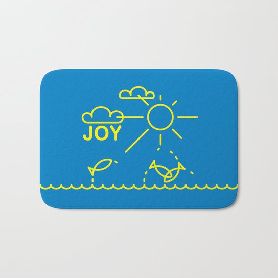 J O Y Bath Mat
