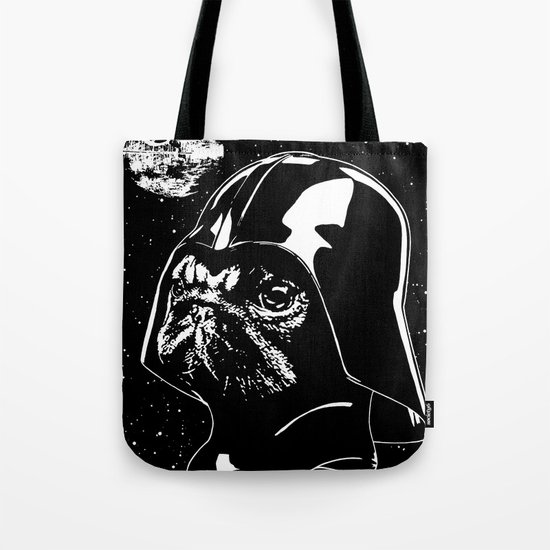 Pug Vader Tote Bag