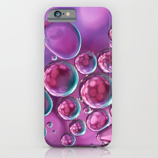Sparkle Pink Oil & Water Abstract iPhone & iPod Case