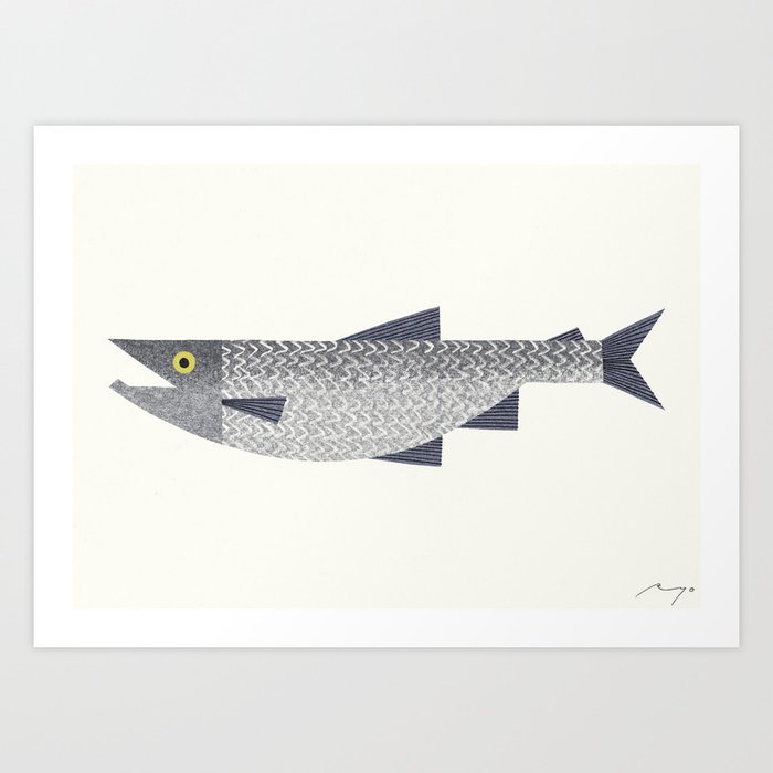 Salmon Art Print