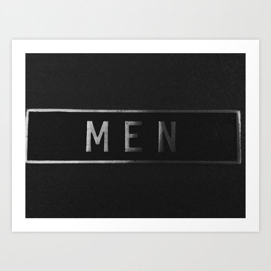Men Art Print