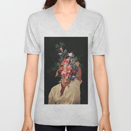 Roses Bloomed every time I Thought of You V Neck T Shirt