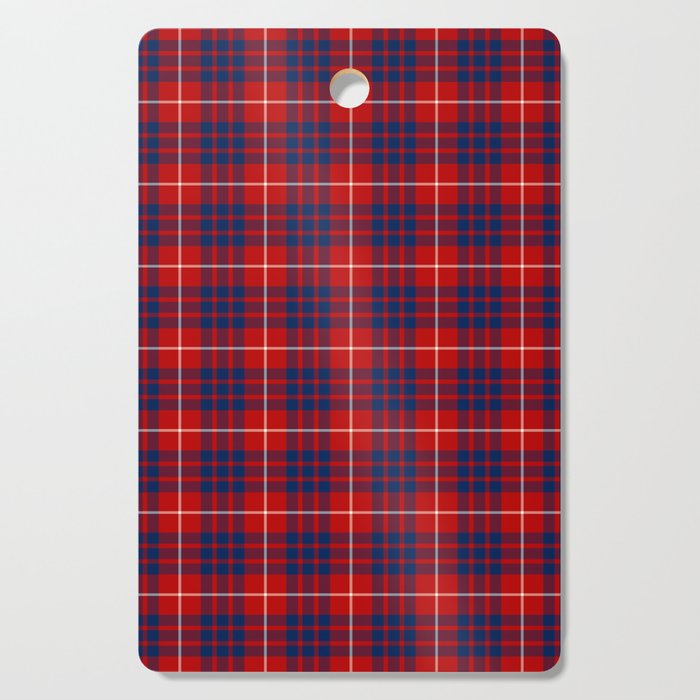 Clan Hamilton Tartan Cutting Board