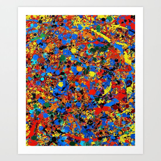 Abstract #744 Veronica Art Print