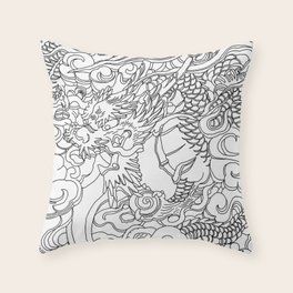 Japanese Dragon Throw Pillows For Any Room Or Decor Style Society6
