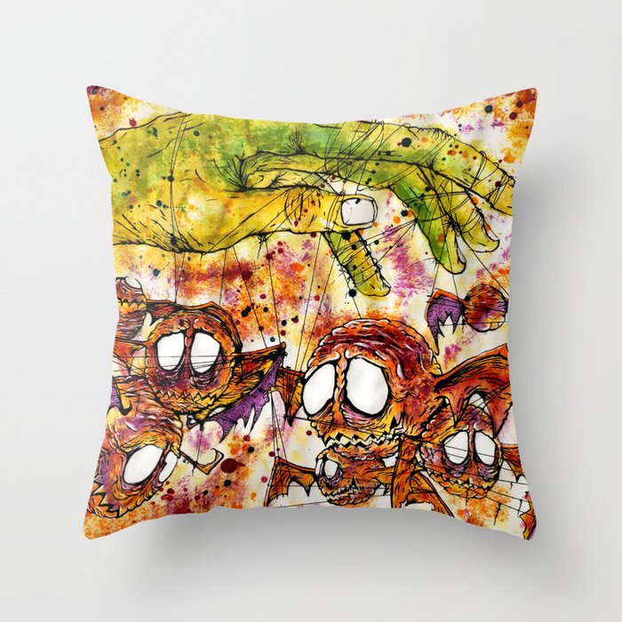 ALL TIED UP Throw Pillow