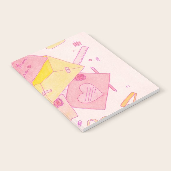 Love Letters To Yourself Notebook By Alisonsherlockstudio Society6