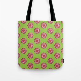 Pansy Heart flower Tote Bag