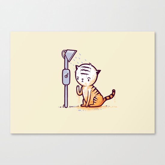 Not colourfast Canvas Print