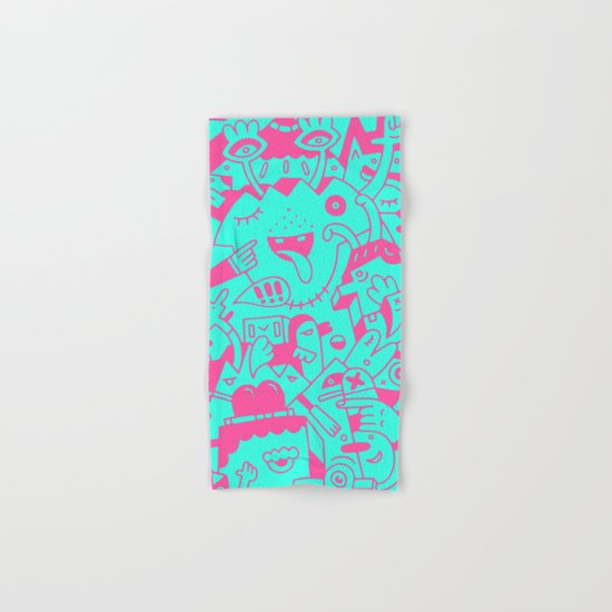 The Disconsolate Factory of Charles Grebbum Hand & Bath Towel