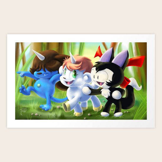 Unico Art Print