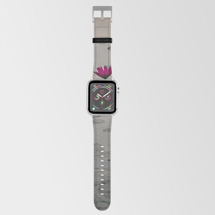 Water Lily and Clouds, Angkor Wat, Cambodia Apple Watch Band