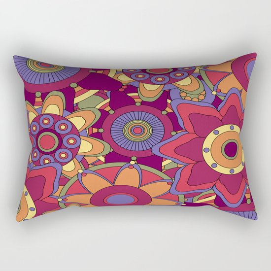 Flower 16 Rectangular Pillow