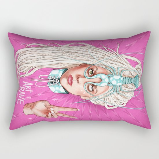 Take Me To Your Planet Rectangular Pillow