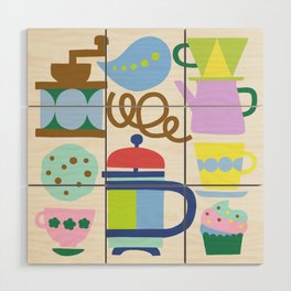 LET’S MEET FOR COFFEE Wood Wall Art